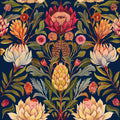 ALL•PORT Silk Kimono — Artichoke Agape