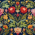 ALL•PORT Silk Kimono — Paradisiacal Protea